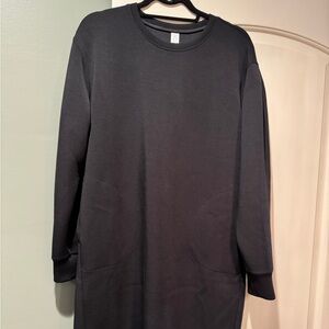 Spanx Air Essentials Crew Neck Casual Dress with pockets NWT! Oversized fit.